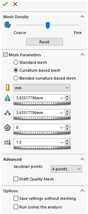 Mesh Setting