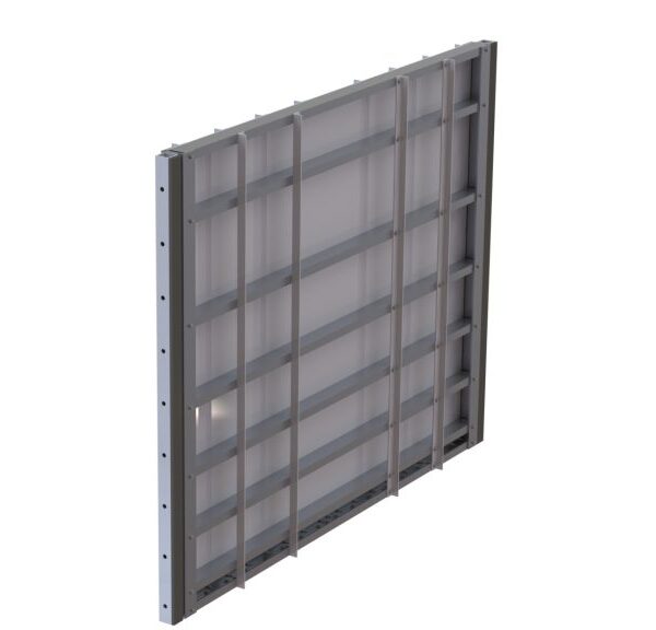 Aluminium bulkhead gate design 3D CAD model by ESD